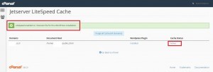 אחסון אתר וורדפרס - הפעלת LS Cache דרך ממשק אחסון האתר